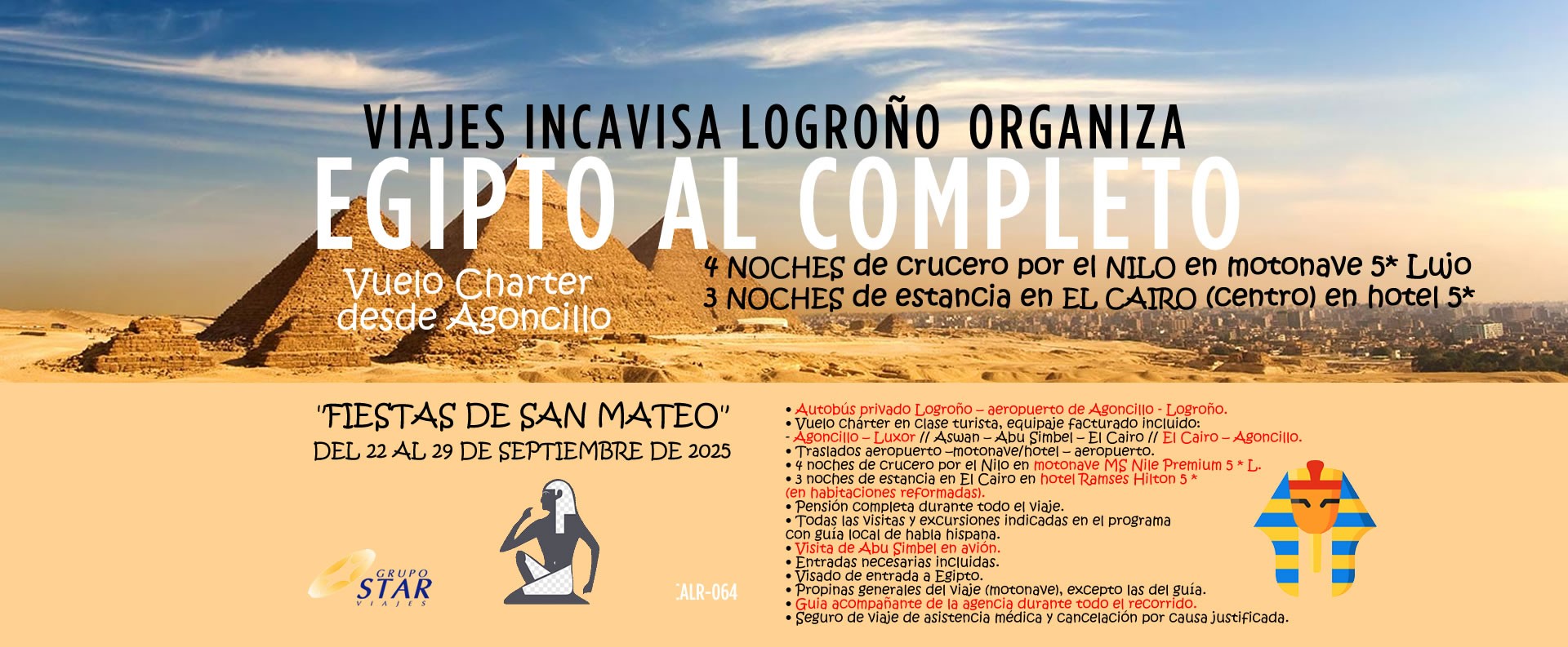 egipto san mateo 2025