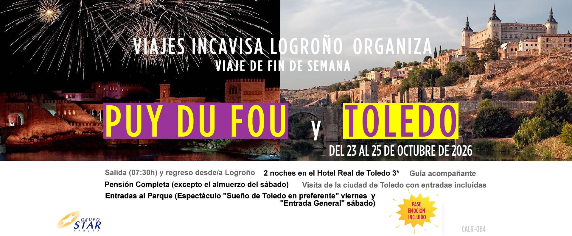 puy du fou y toledo octubre2026